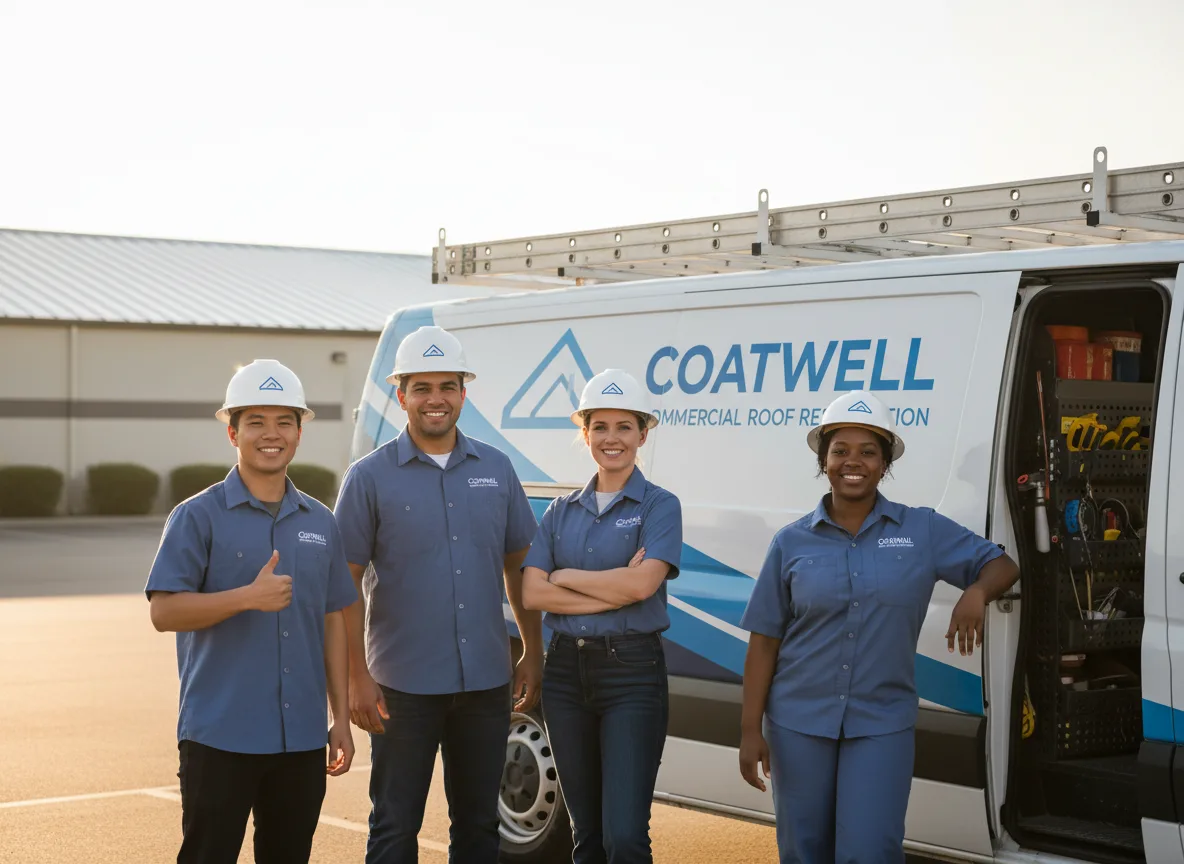 Commercial roof coating company in Stamford, NY